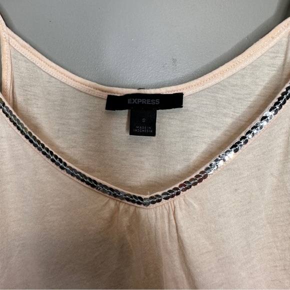 Express sequin trim Y2K cami - Picture 3 of 6